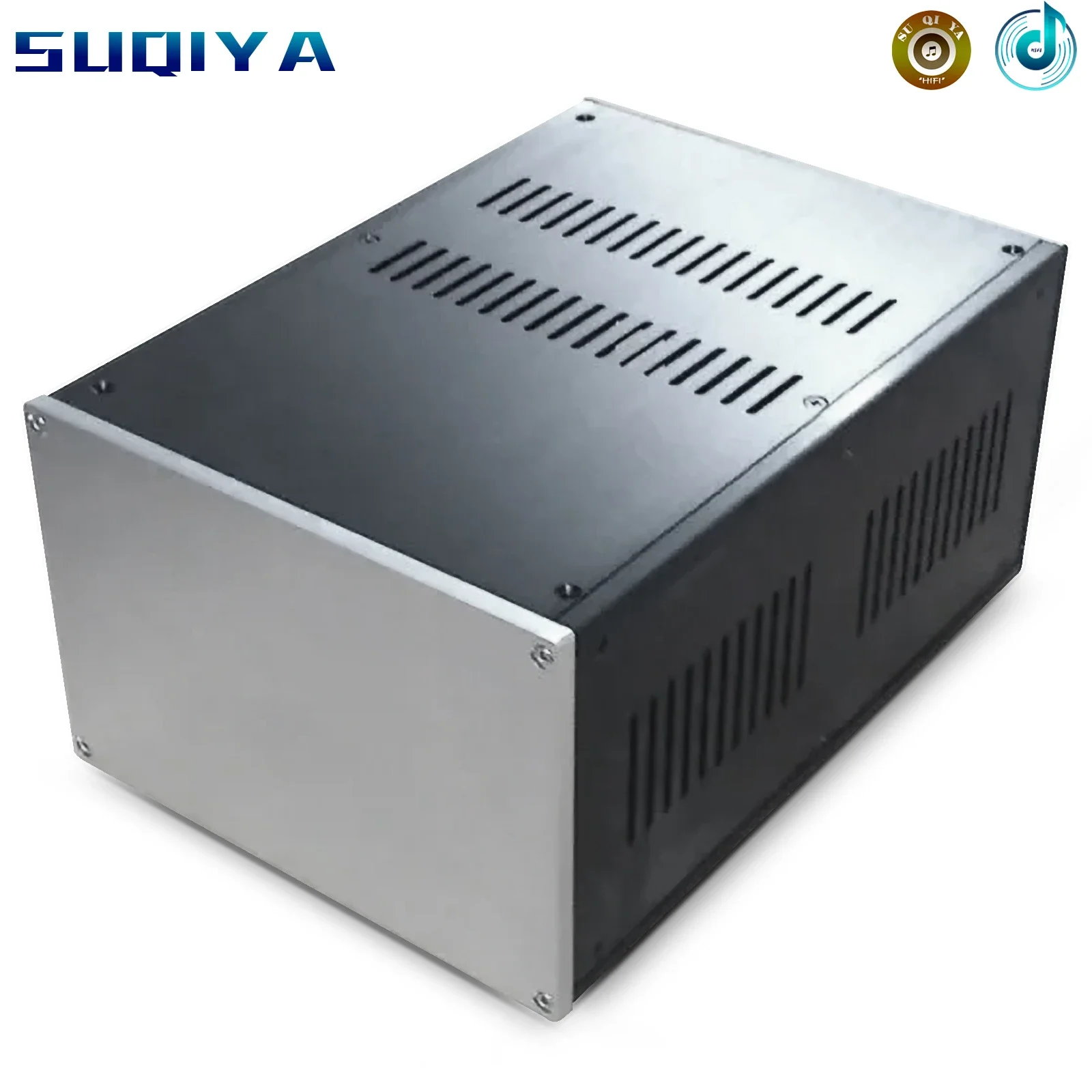 

Amplifier case size 221*150*311mm 1# All aluminum amplifier chassis / Preamplifier case / AMP Enclosure/DIY AMP case / DIY box