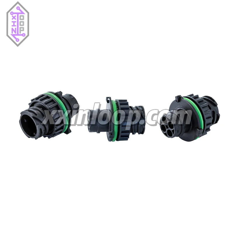 

1‑967402‑1 4‑Position Sealed Automotive Circular Plug Housing 7 mm Pitch Wire‑to‑Wire Cable Mount for Vehicle Harness
