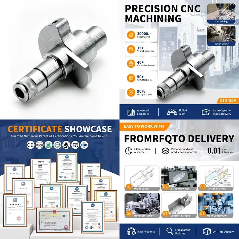 for  Custom  Machining Parts Precision Metal Components Automation Equipment  Manufacturing Service