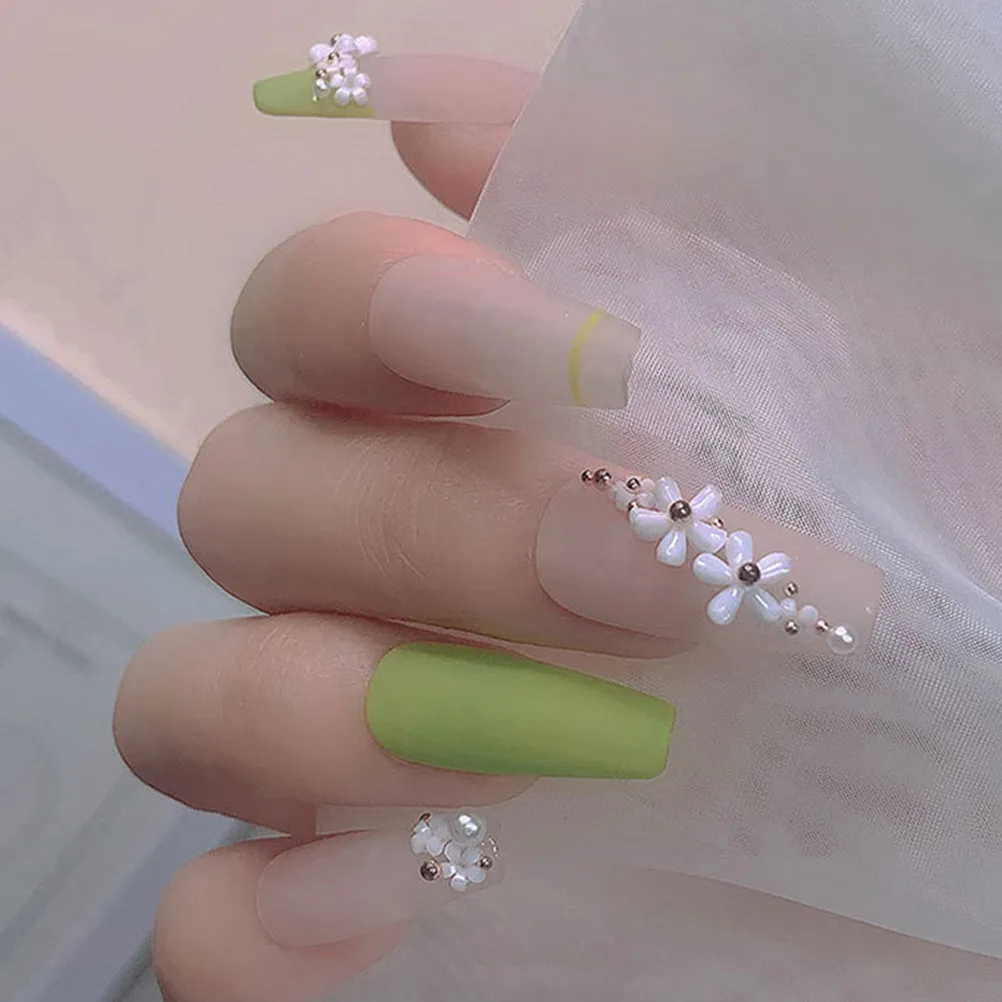 

3 Bags Small Shaped Nail Charms Exquisite Nail Art Decorations for Natural Artificial Nails Stylish DIY Manicure