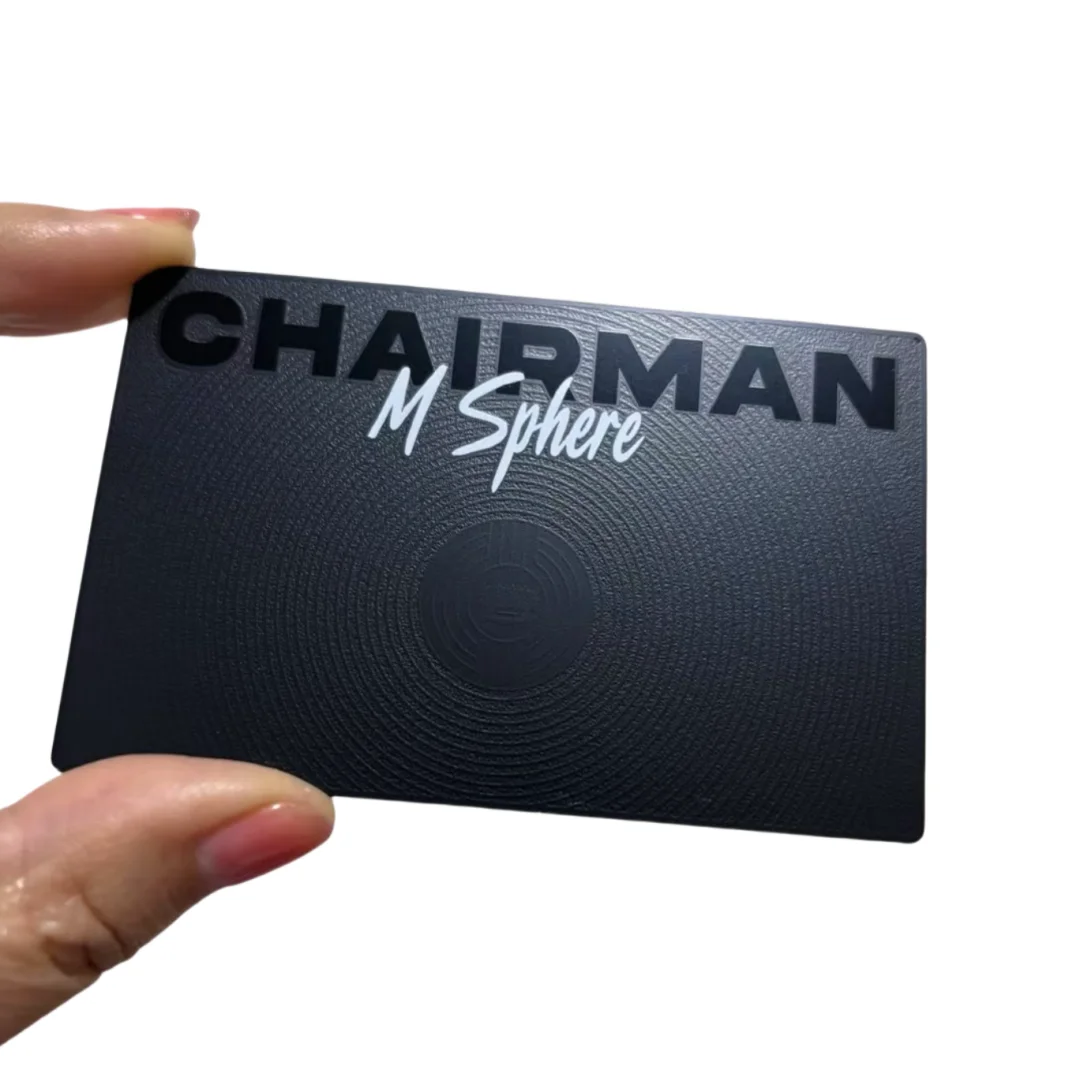 Customized inquiry High Quality Etched Engraving Stainless Steel Polished Mirror Finish Rose Gold Metal Card