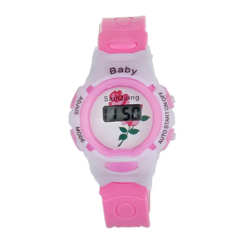 2021 dignitoso colorato ragazzi ragazze studenti guardano il tempo elettronico digitale orologi sportivi da polso regali per bambini reloj montre vendita calda