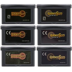 GBA-Cartouche de jeu vidéo 32 bits, carte console série Golden Sun