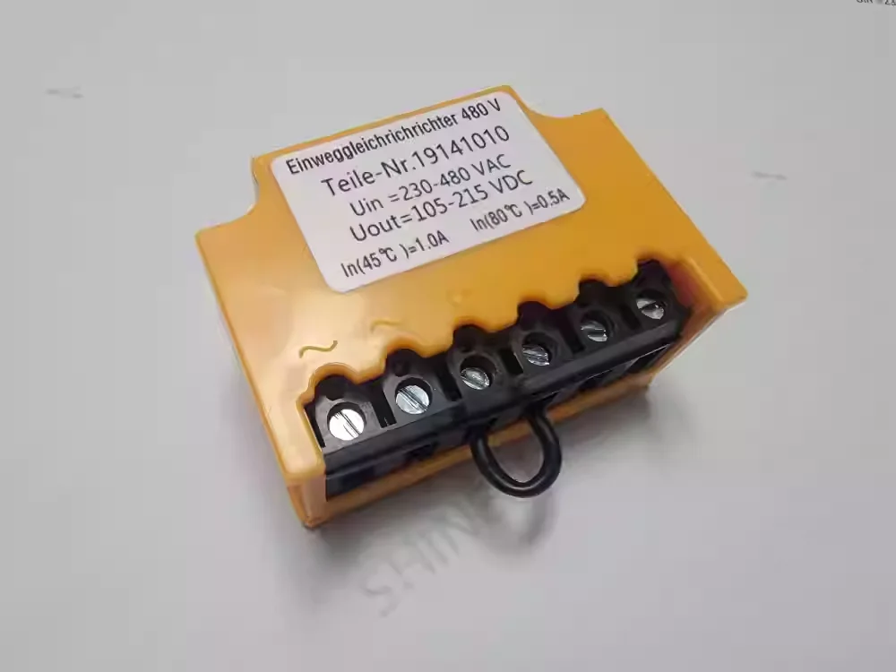 Nr 19141010 Input AC 230-480V Input DC 105-215V Motor Brake Rectifier