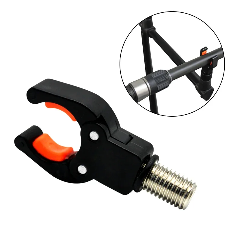 

1pc Fishing Rod Rest Head Install Spring To Hold Rod Butt 3/8 Thread Automatic Adjustment For Carp Fishing Terminal Tackle Acce