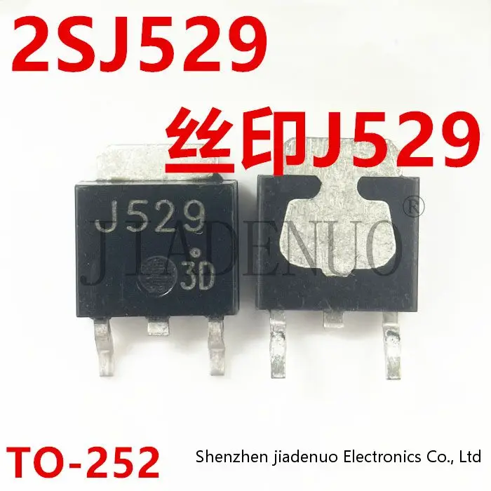 (5-10pcs)100% New 2SJ529 screen printed J529 patch TO-252 p channel FET chipset