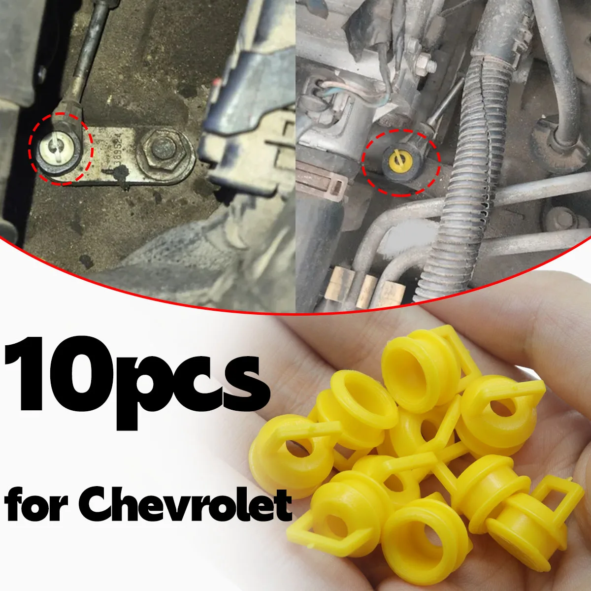 

10PC Shift Cable Bushing for Chevrolet Cruze J300 2008-2016 Linkage Rubber Sleeve Bands Grommet Clips Accessories Drivetrain Kit