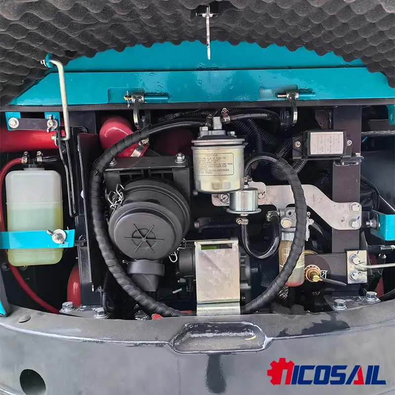 حفارة صغيرة صغيرة مع مرفق اوجير - مثالية لحفر السياج في الحدائق #6