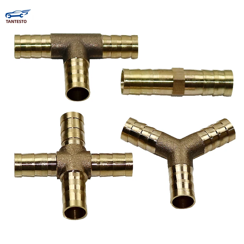 Car Shower Accessories Truck Copper Connector Straight-through Three-way Four-way  Pure 