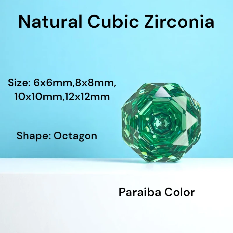 

Cubic Zirconia Natural Color Rose Cut Bead for Diy Jewelry Making