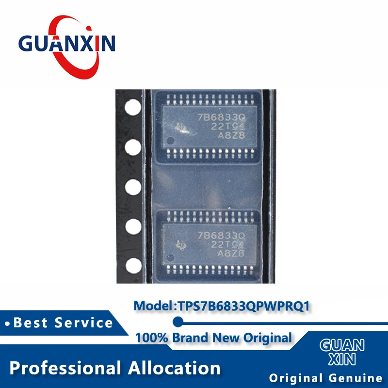 

100% New TPS7B6833QPWPRQ1 HTSSOP-28 Marking 7B6833Q TPS7B6833