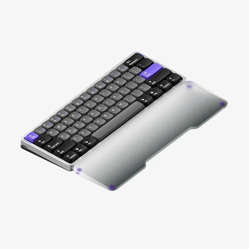 NuPhy Air60 HE Mechanical Keyboard Wired Single-mode RGB Low Switch Profile Gamer Office Keyboards PC Office Accessory Gift