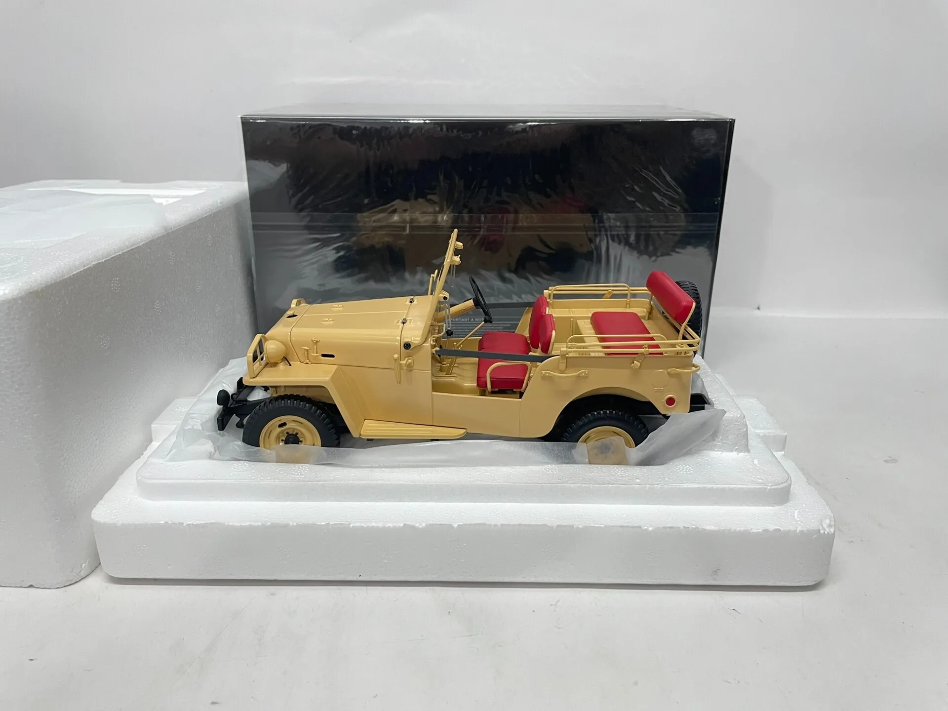 Kyosho 1:18 Land Cruiser BJ Simulation Limited Edition All Open Alloy Metal Static Car Model Toy Gift