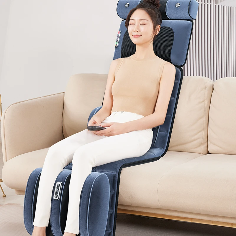Factory-Priced Electric Full Body Massage Cushion Adjustable Headrest for Home Use Mattress for Neck Foot Application