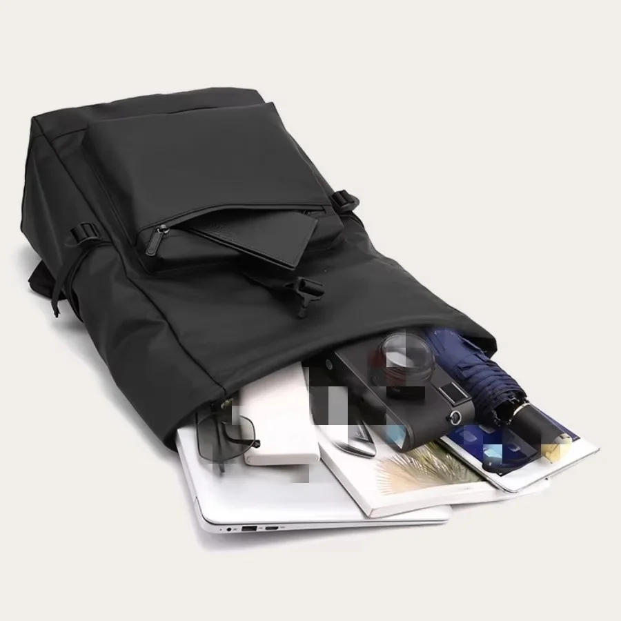 17 Inch Urban Men Business Backpack, High Quality Large Capacity Multifunctional Laptop Rucksack, Fashion Waterproof School Bag