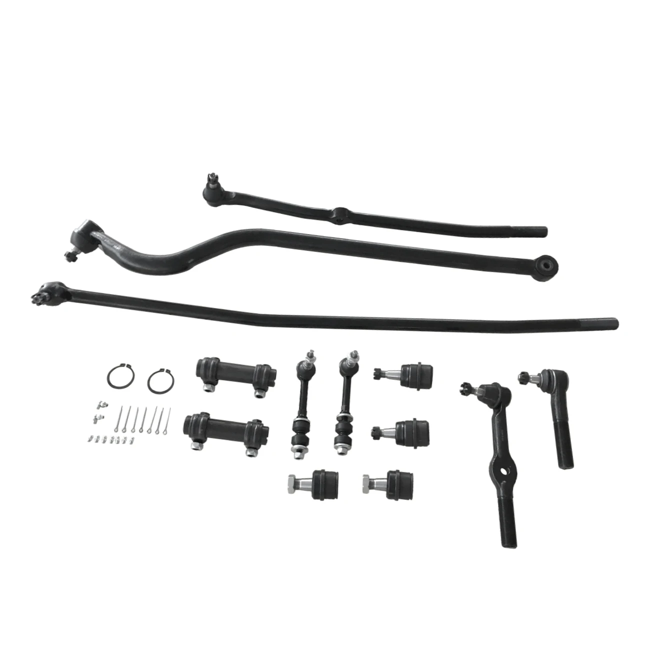 US Free Shipping 13pcs Front End Suspension Car Tie Rod Kit for Dodgeram 1500 2500 1994-1996 4wdLocal stock