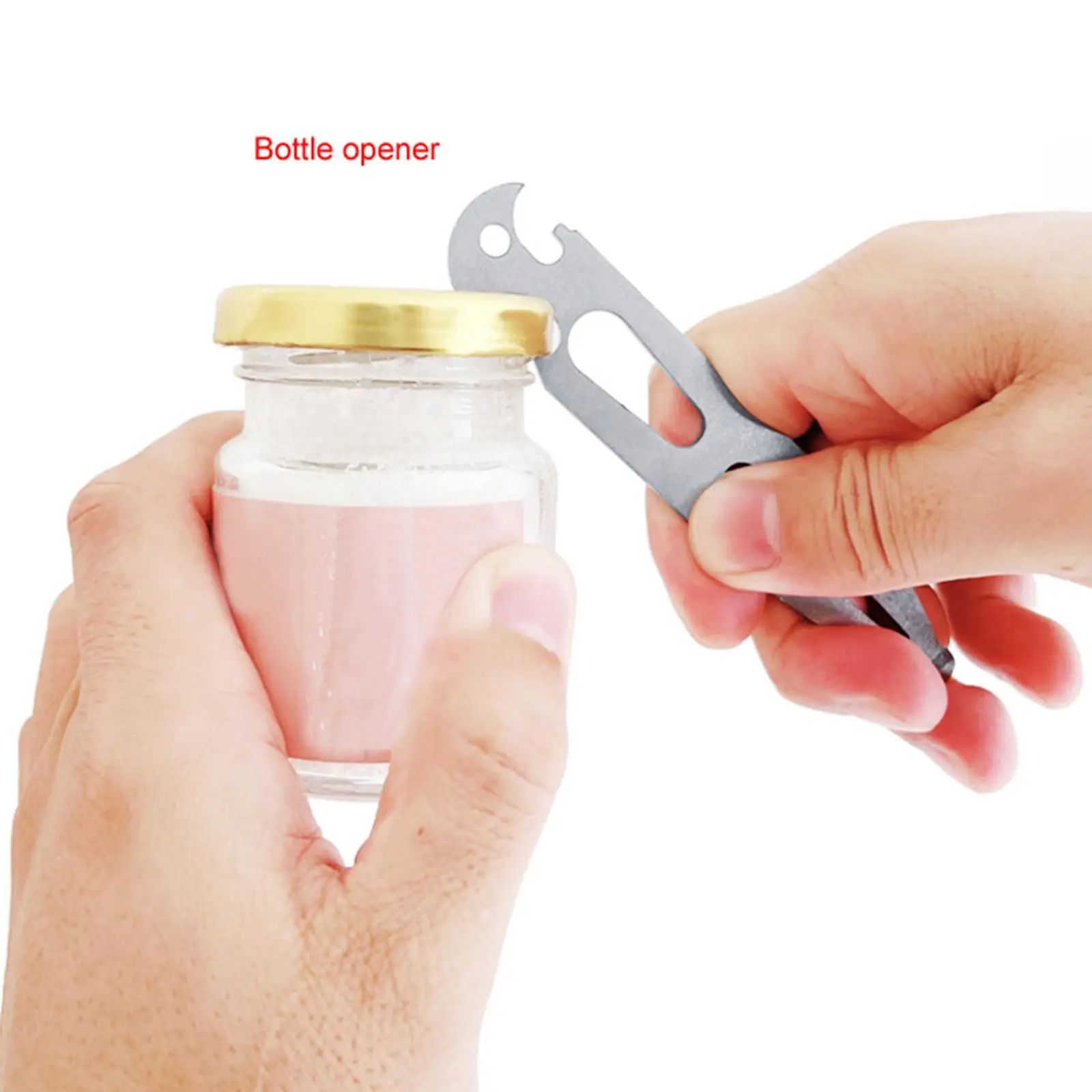 Shackle Key Bottle Opener Multi Tool Stainless Steel Screwdriver for Yacht Accessories Marine Boats