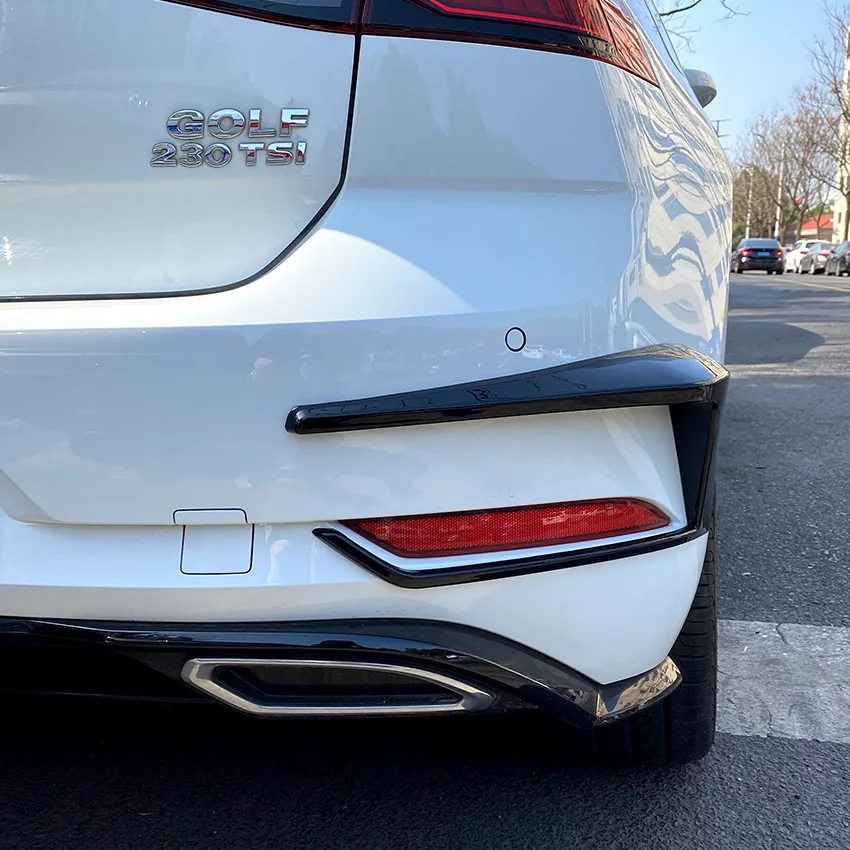 لفولكس واجن جولف 7.5 جولف 7.5 2016-19 المصد الخلفي سكين الرياح R400 سكين الرياح الخلفي التعديل الخارجي #3