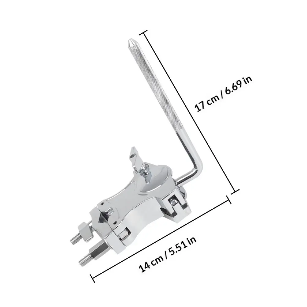 Alloy Percussion Drum Clamp Professional Expansion Clip for Cowbell Holder Drum Parts Accessory Percussion Parts