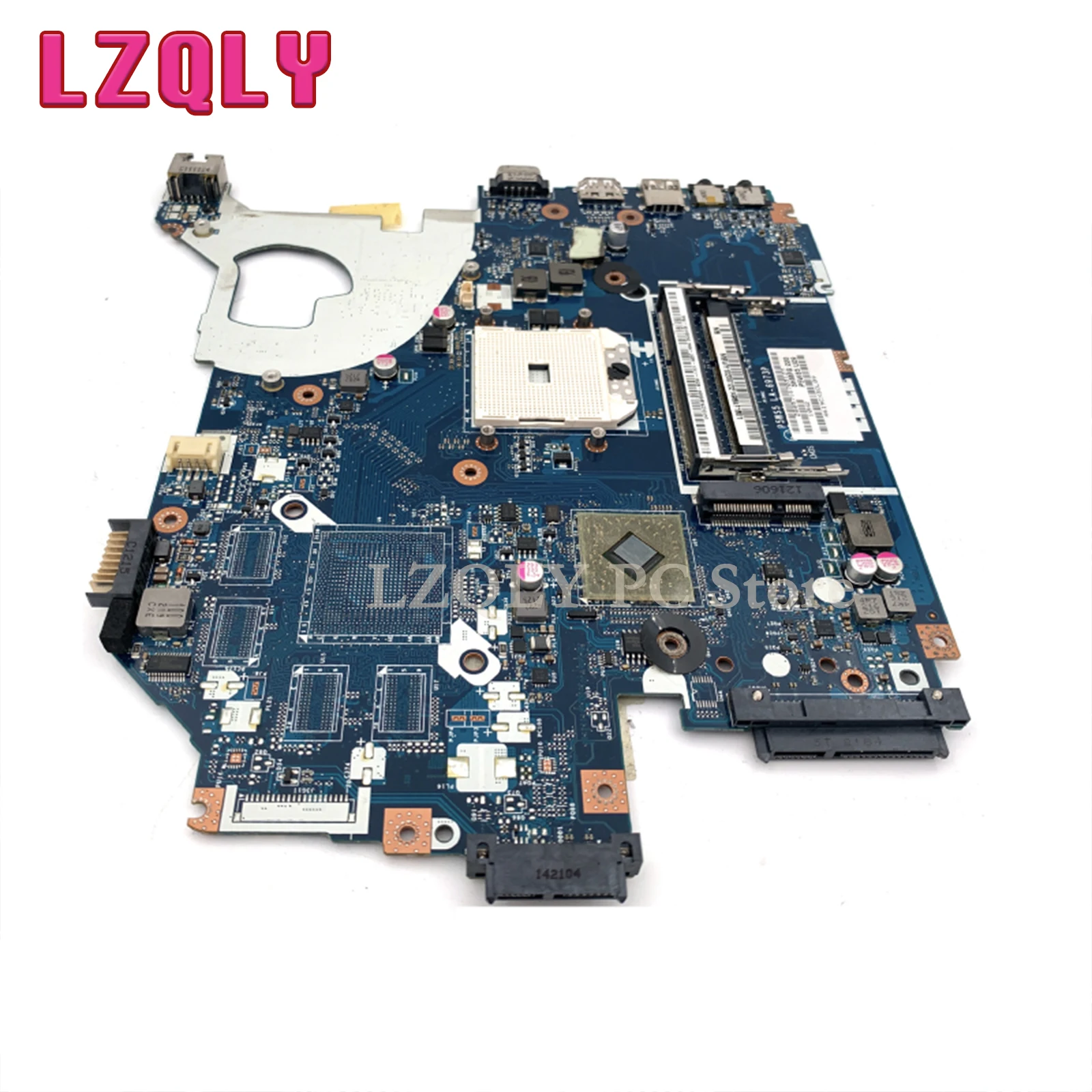 Imagem -03 - Lzqly-placa-mãe do Portátil Placa Principal Soquete Fs1 Ddr3 Nv55 Nv55s P5ws5 La6973p Mbwy102001 Mb.wy102.001 Teste Completo