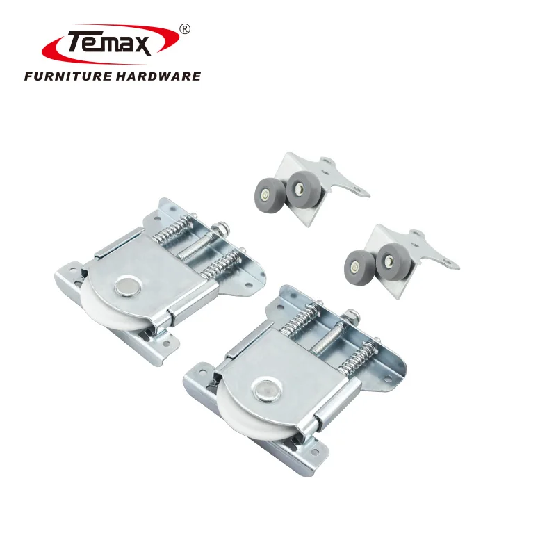 STLF  Durable DW015D Wardrobe Door Roller Wheels Sliding Fitting Door Rollers System for Hardware Product