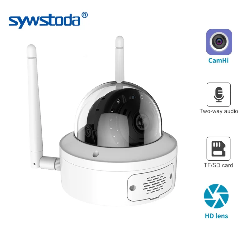 5MP Wireless With 4G SIM Card Camera Outdoor/Indoo WiFi Camera CCTV Home Security Camera infrared Night Vision 15M CamHipro