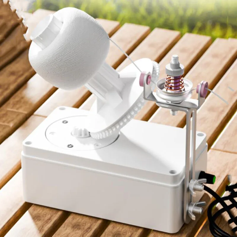 Adjustable speed and tension for neat balls of yarn, automatic electric winder USB powered knitting tool