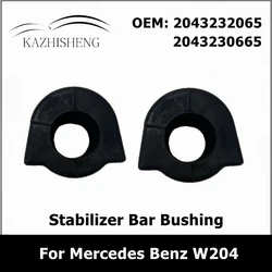 A2043232065 2043232065 2Pcs Front Suspension Stabilizer Bar Bushing for Mercedes Benz W204 A2043230665 2043230665