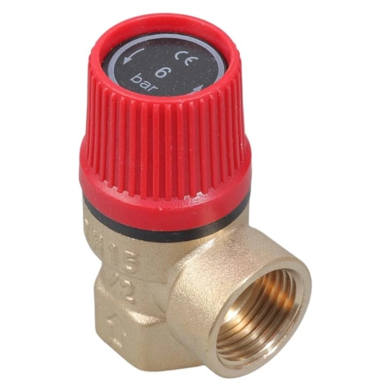 Efficient Inch Sturdy Brass Relief Valves DN15 for Water Oil Gas Pressure with EPDM Diaphragm Daily Casual Use