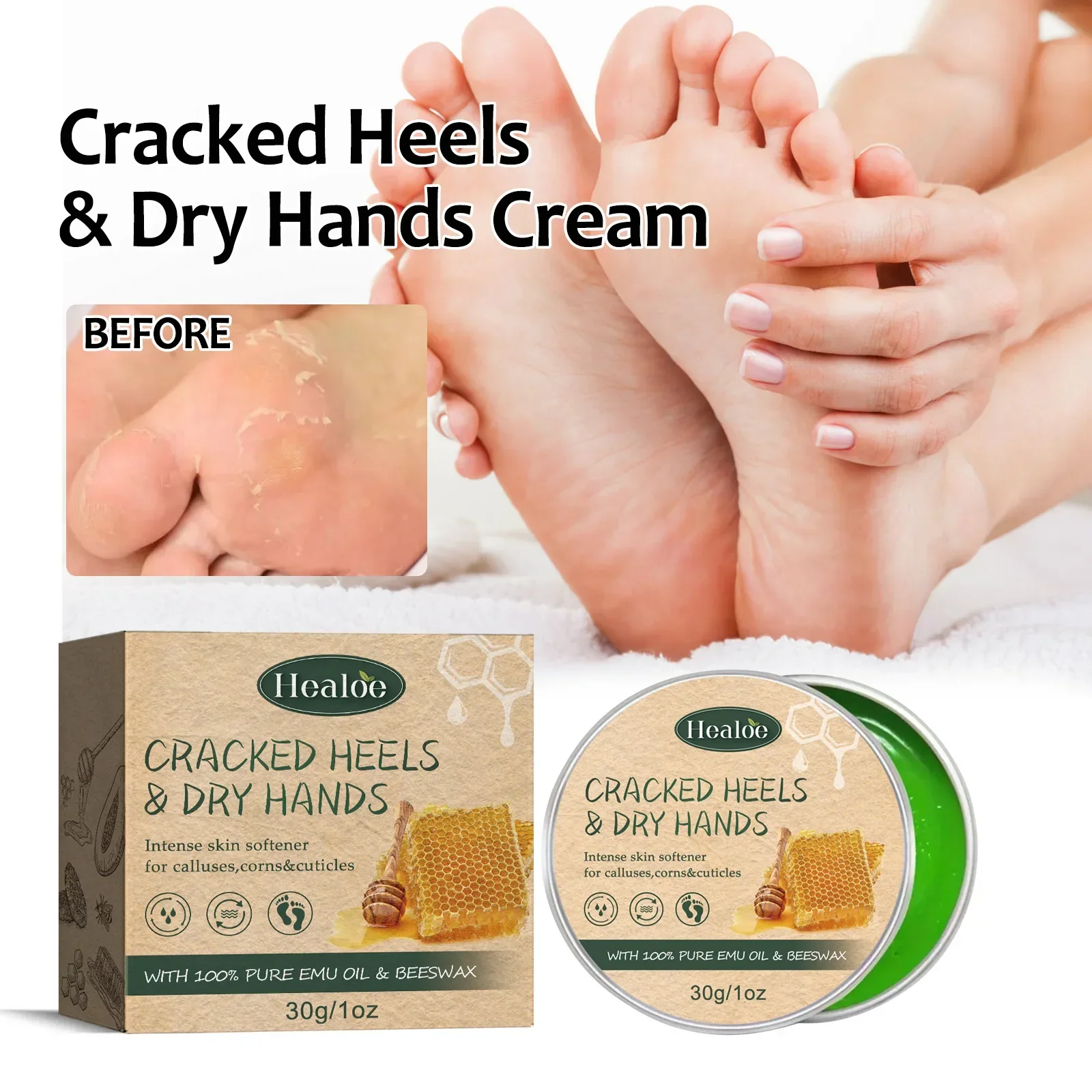 Woodsleep Hand and Foot Neck Cream Heel Anti-Chapping Recovery Cream Cracking Cracking Moisturizing and Nourishing Protection