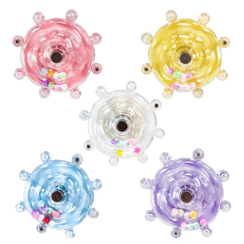 

Colorful Rotating Disc Toy for Exuberances Pet Bird Conures Lovebirds and Cockatiels to Keep Them Happy and Engages