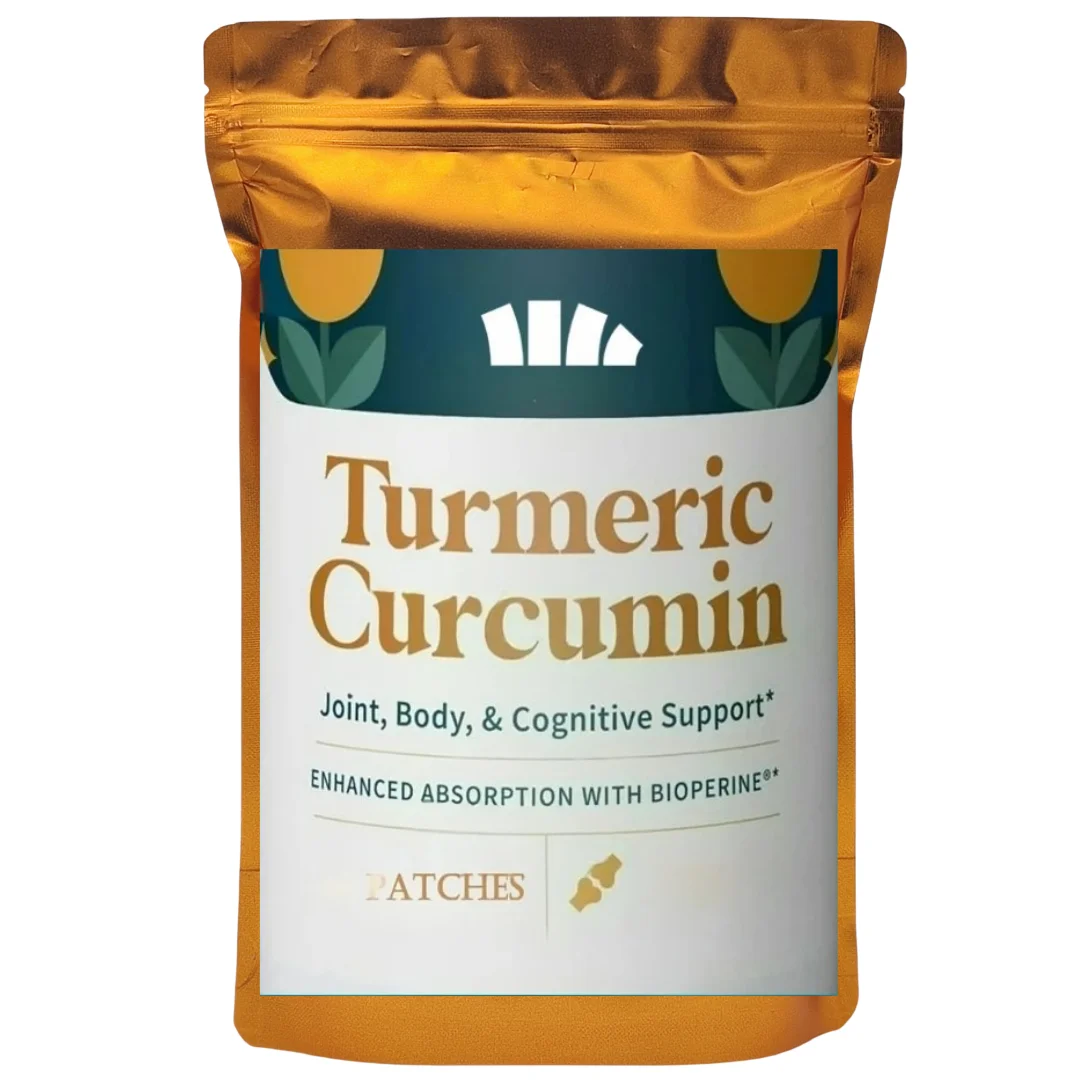 

Переплетные пластыри для куркумы, поддержка суставов, здоровья и когнитивных веществ - 30 пластырей