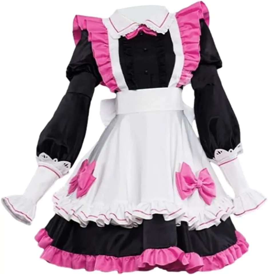 

Anime Oshi no Ko Cosplay Hoshino Ruby Costume Maid Dress Lolita Dress Halloween Outfit Customize