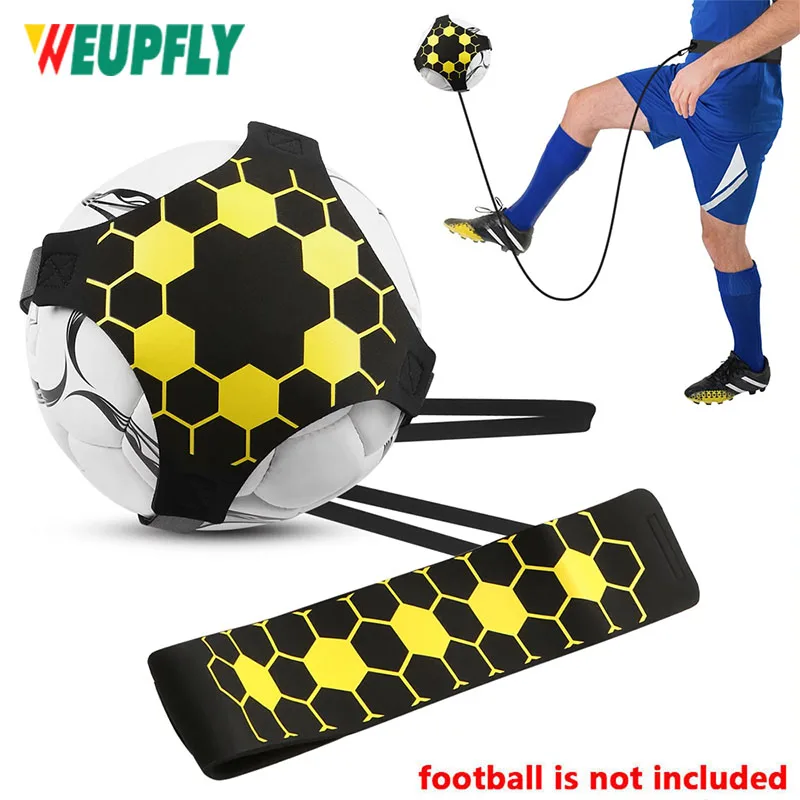 Football Soccer Training Belt,Solo Soccer Practice Trainer Adjustable Practice Belt Soccer Kick Train Equipment, Fits Kids