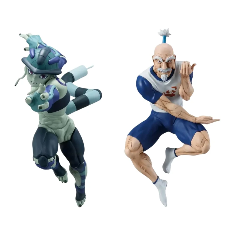 

In Stock BANDAI HUNTER HUNTER VIBRATION STARS Aizakku Netero Meruem Hot Anime Action Model Gifts Collectible Figurines