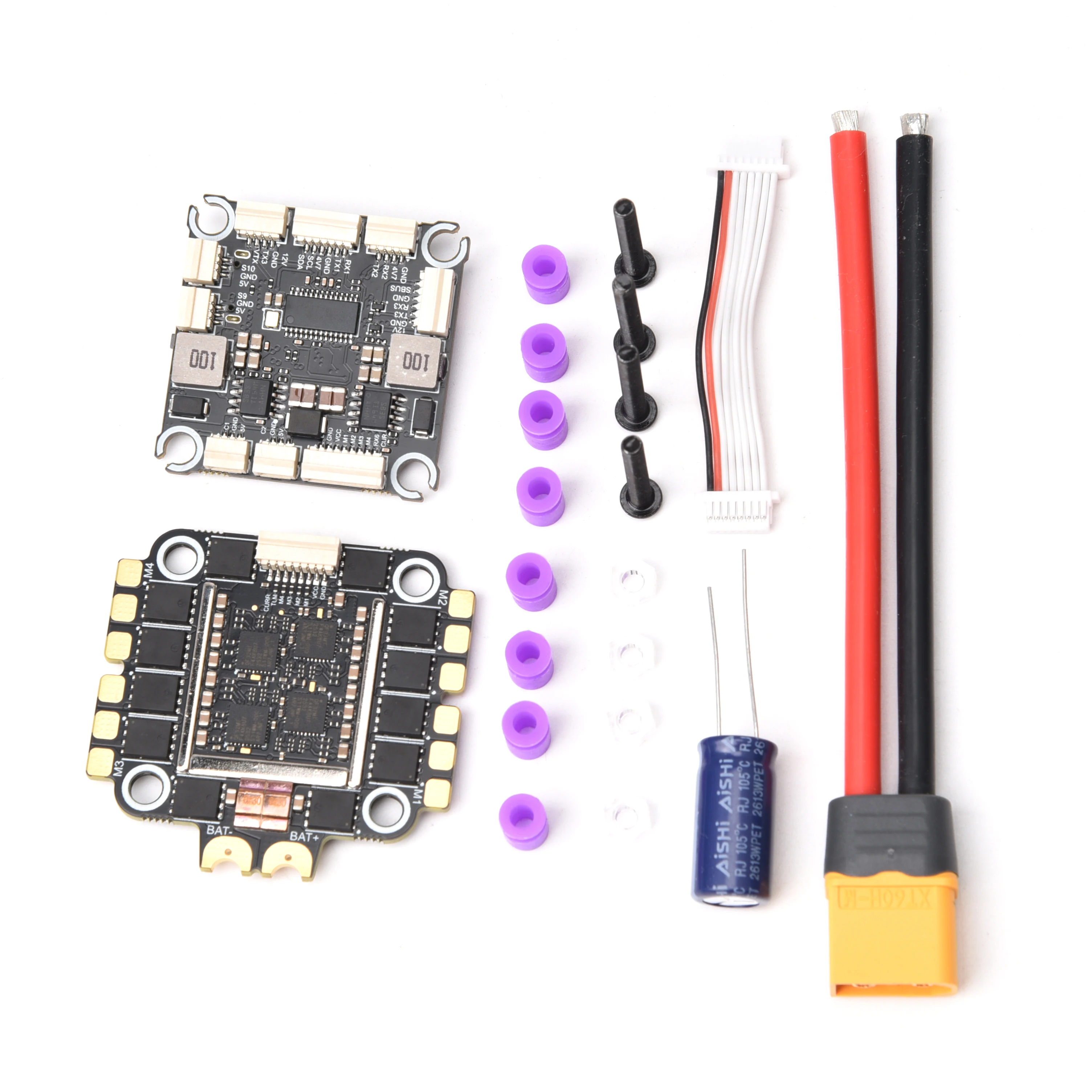New Flight Controller F405 & ESC BL32 65A 4IN1 Stack For Mark4 APEX XL 5 7 8 9 10 Inch FPV Frame Racing Drone