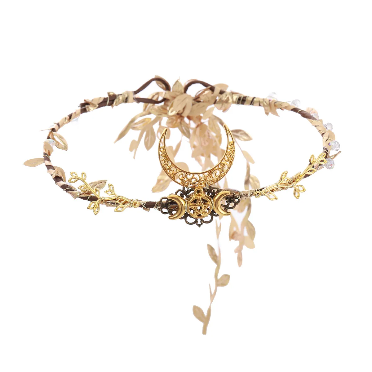 Handmade Punk Braided Headband for Women, Original Crown Hair Accessory, Boho Retro Style, Wholesale Fashion Hairband from Facto