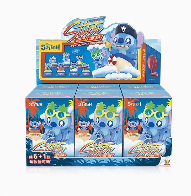

Disney Lilo & Stitch Lawaii Stitch Series Blind Box Cartoon Trendy Figure Handmade Doll Toy Gift Ornaments Hot Selling
