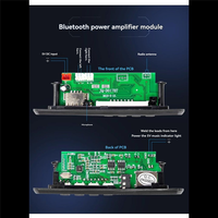 New!!Bluetooth 5.0-Compatible FM Radio Speaker Kit With Voice-Activated Level Indicator–DIY Electronics
