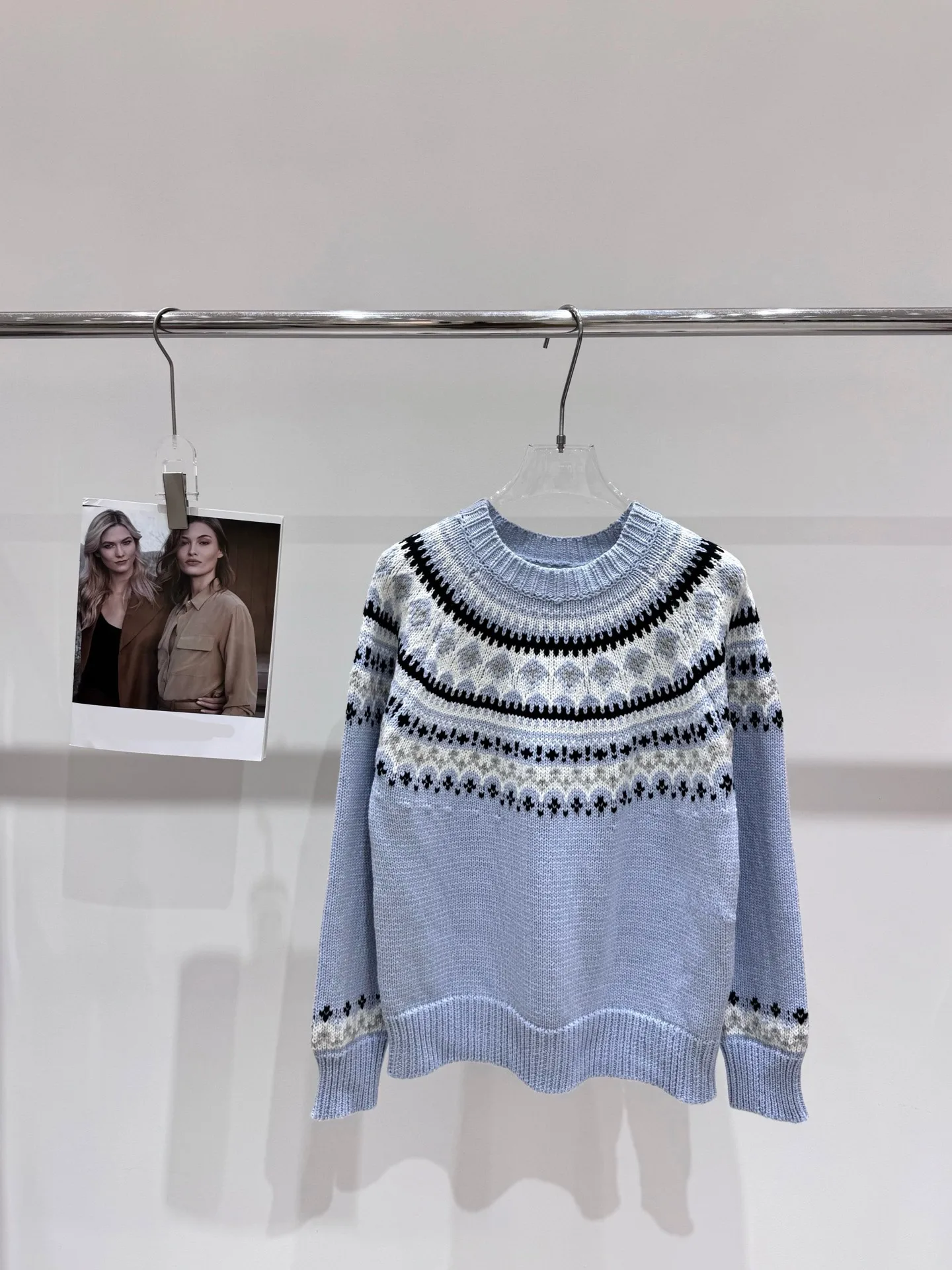 느슨한 니트 캐주얼 울 라운드 넥 스웨터 여성 가을 ​​겨울 패션 자카드 풀오버 탑 편안한 긴 소매 C239