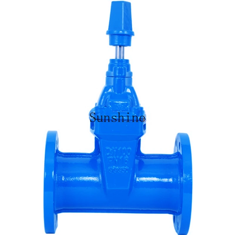 

SZ45X-16Q underground soft seal elastic seat seal gate valve buried flange ductile iron