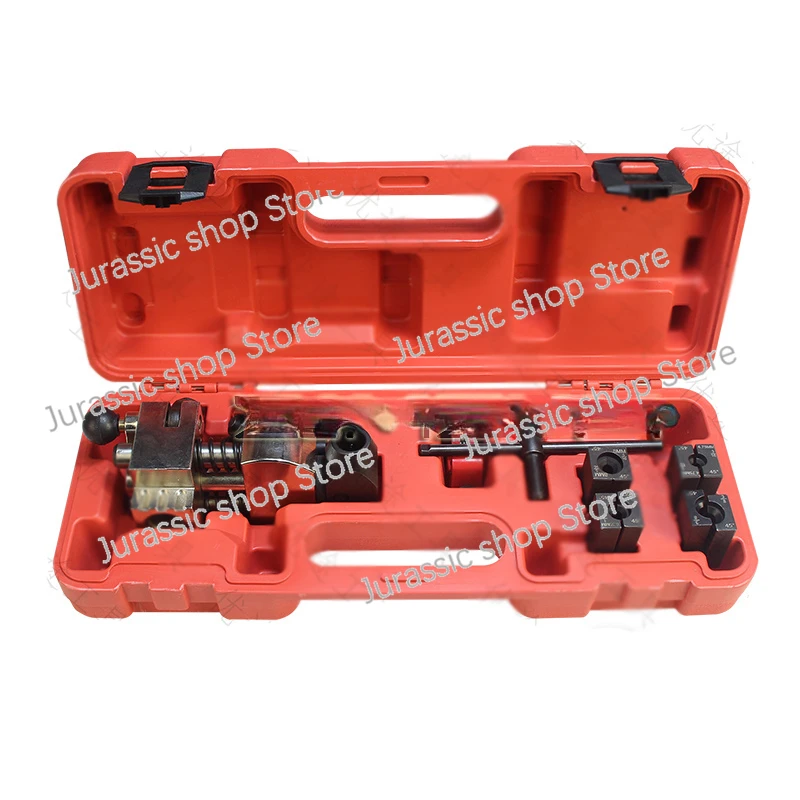

45 Degree Professional Brake Line Flaring Tool Kit for Single, Bubble, and Double Flares, 3/16", 1/4", 5/16", 3/8" Tubing
