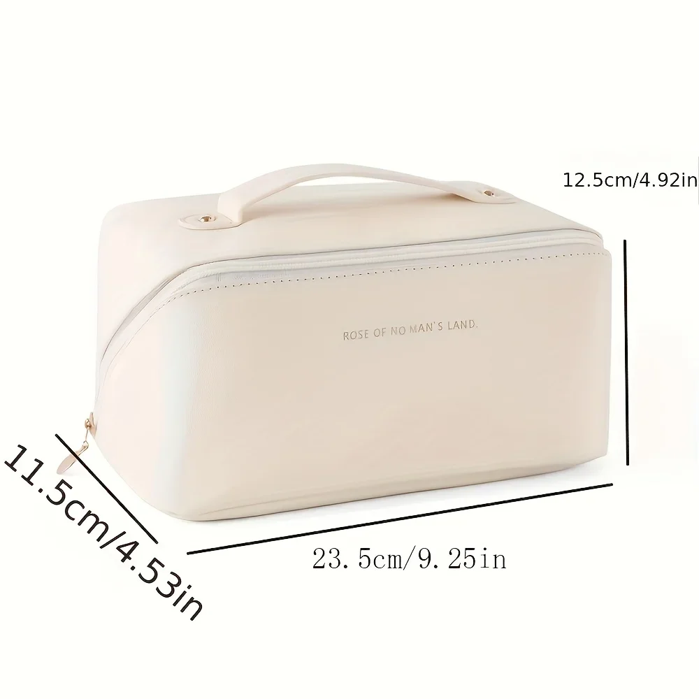 Make-up-Organizer, Damen-Toilettentasche, Kosmetiktasche, Aufbewahrungstasche, Luxus-Damenbox, Kosmetiktasche, Organizer-Tasche für Reisen mit Reißverschluss – Detail 6