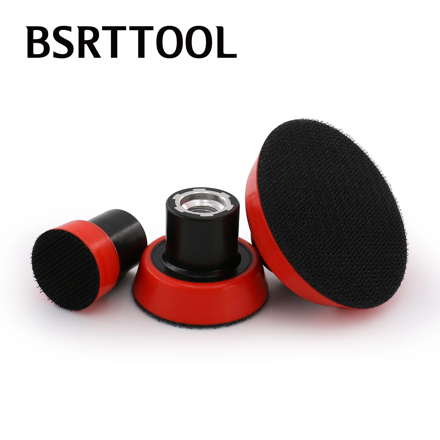 BSRTTOOLBSRTTOOL 1 "/2"/3 "/4"/5 "/6"/7 "플레이트 자동차 연마 후크 및 루프 샌딩 패드 세차 관리 스폰지 패드 후원 디스크