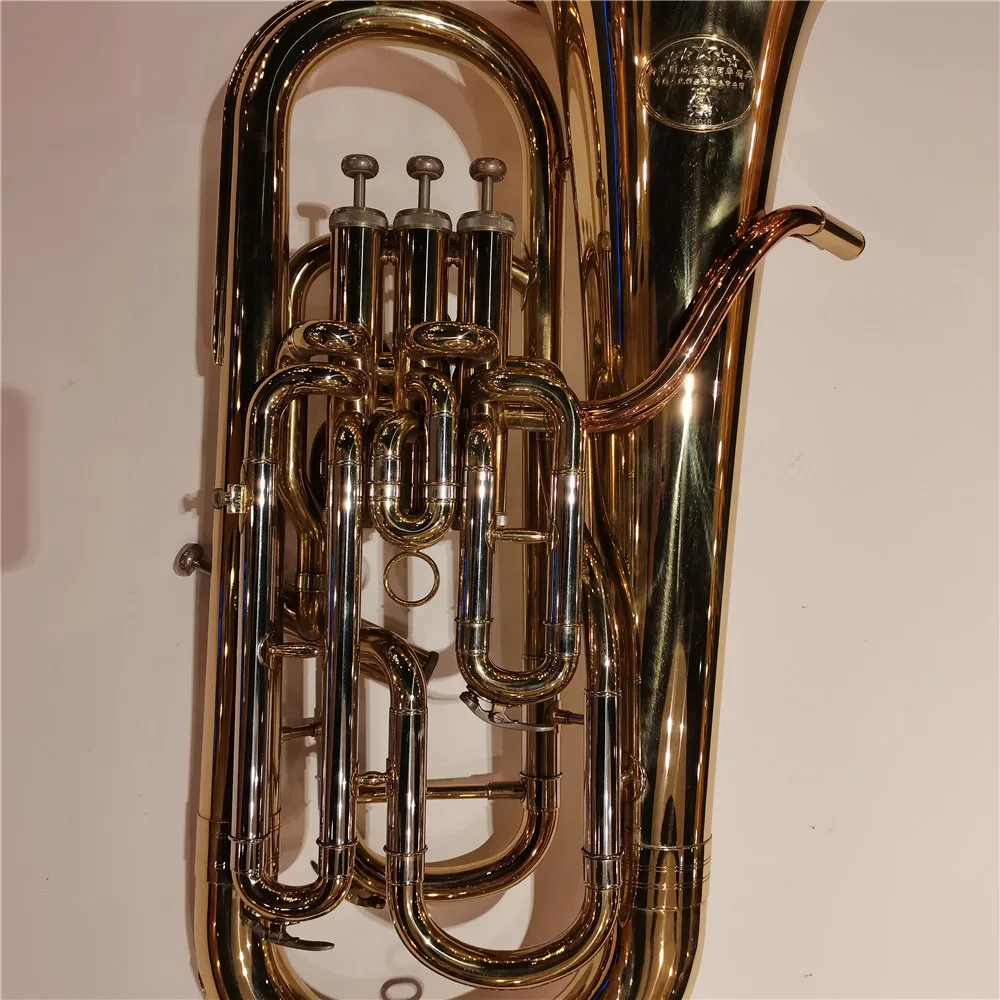 3 Top Valves 1 Slide Action Compensating System Professional Euphonium