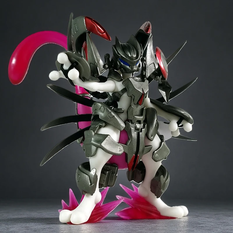 En Stock Mewtwo Pokém0n Anime rojo y verde y juegos modelo periférico figura decoración colecciones de juguetes decoración de habitaciones Juguetes
