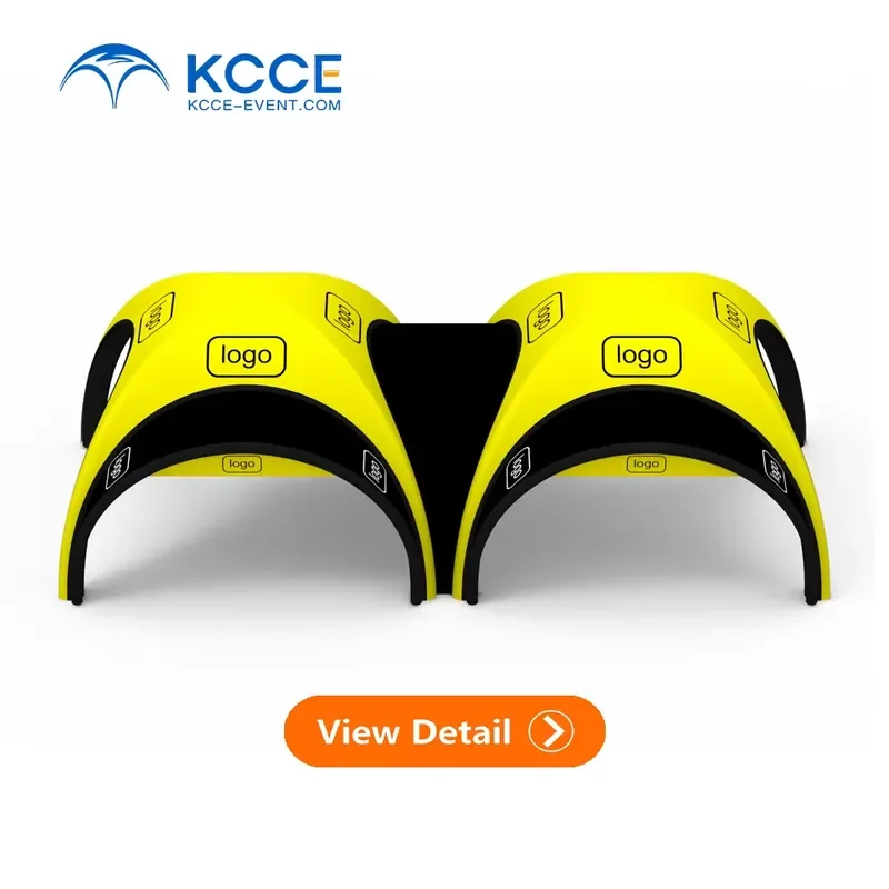 High Resolution Printing Versatile Advertising Promotional Trade Show Tent Custom Air Canopy Inflatable Tent for Outdoor