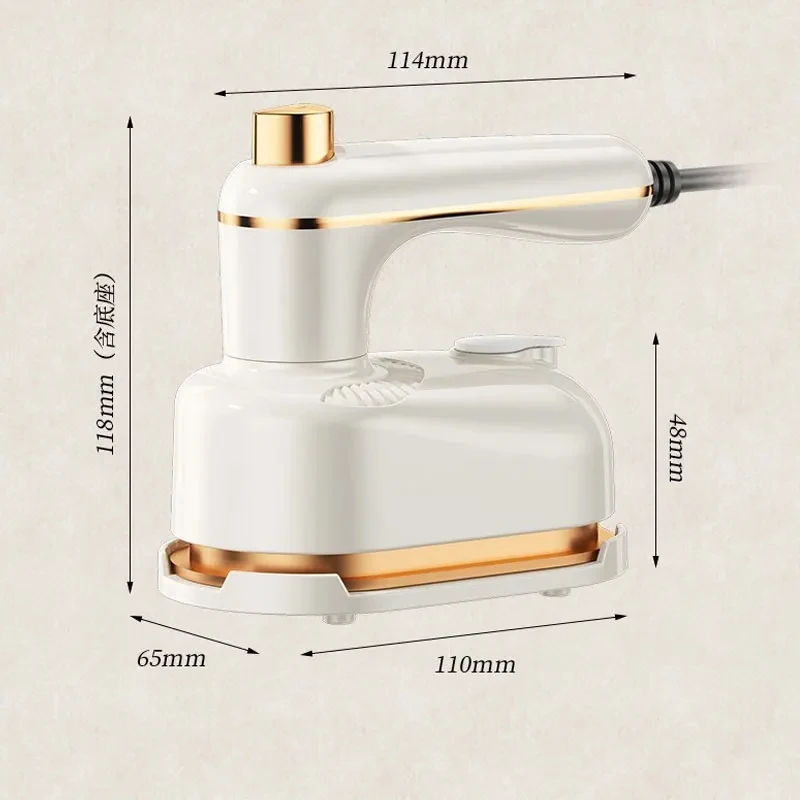 휴대용 접이식 여행용 스팀 다리미, 마이크로 다리미, 빠른 다림질, 수직 의류 다림질 기계, 220V, 110V