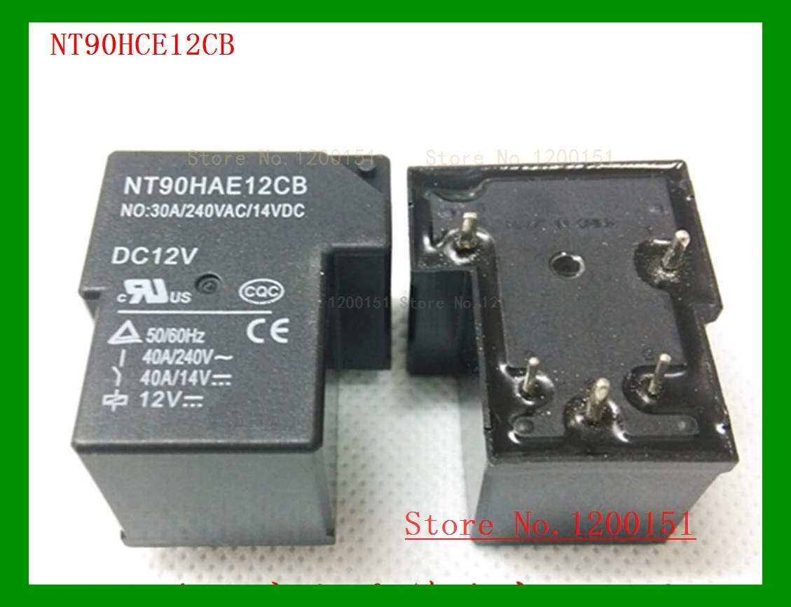 NT90HAE NT90HAE12CB NT90HCE NT90HCE12CB DC12V 30A20A Relay DIP-4