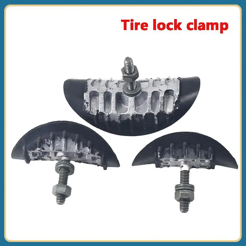 Tire clamp special tire lock head is firmly locked to prevent detachment and is essential for vehicle anti-theft